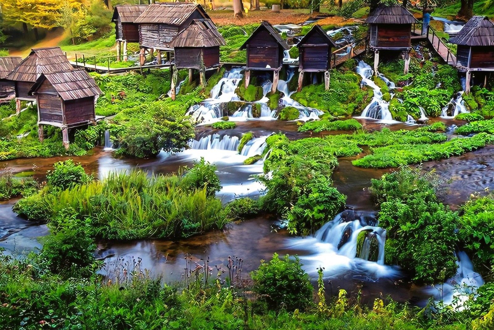 افضل الأماكن السياحية في مدينة يايتسا - الطواحين المائية